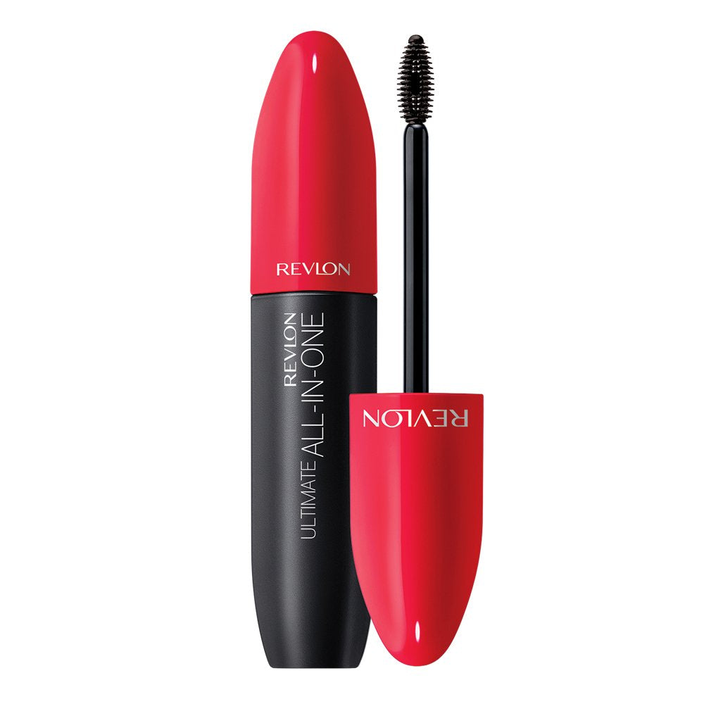 Revlon Volumazing Mascara Waterproof, Blackest Black, 0.27 Fl Oz - Intense Volume & Length