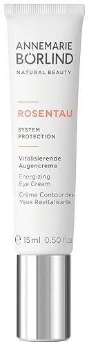 Annemarie Börlind Rose Dew Energizing Eye Cream, Vegan, 0.5 Fl Oz, Regenerating &