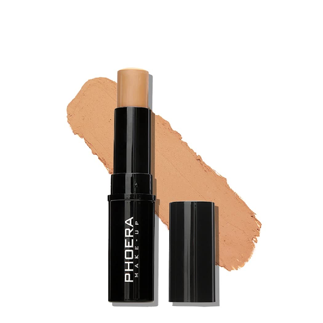 Miskeen Waterproof Concealer Stick, Full Coverage Highlighter For Eyes & Dark Circles, 205 Wheat