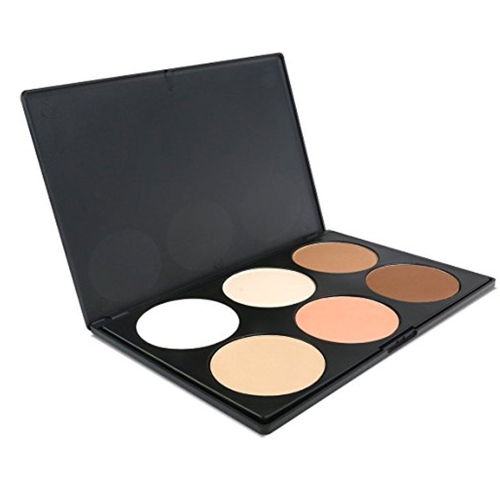 Imeasy Makeup Contour Kit - Highlight & Bronzing Powder Palette With 6 Colors, 1 Count