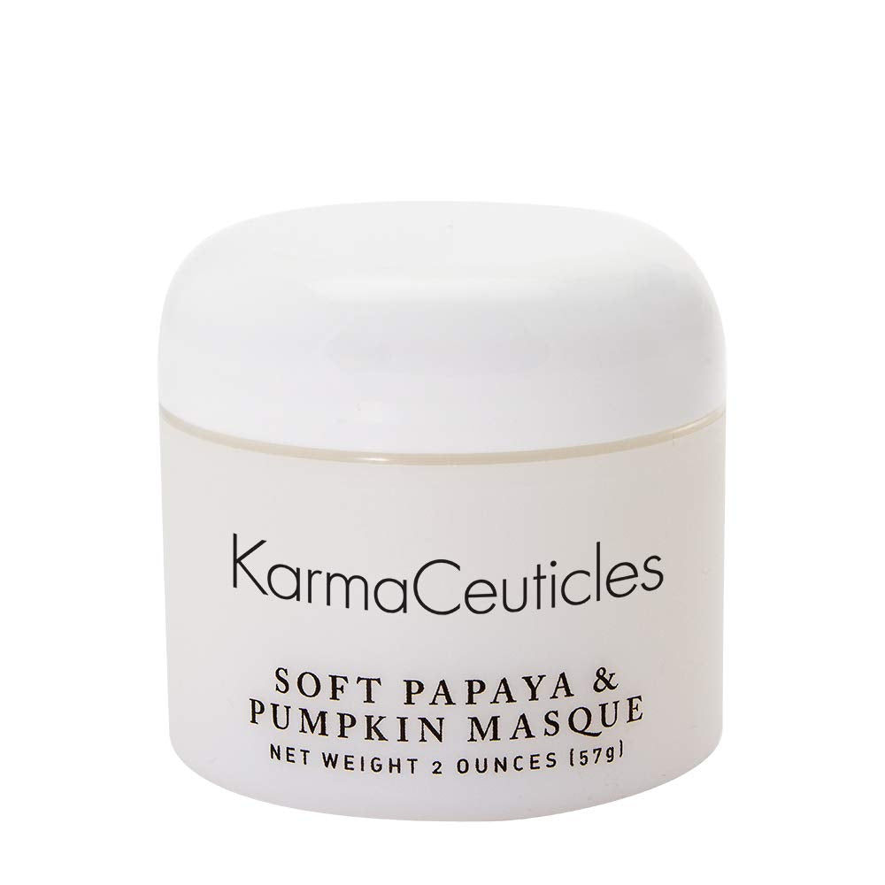 Karmaceuticles Soft Papaya & Pumpkin Masque - 2 Oz. Hydrating Facial Treatment For Radiant Skin