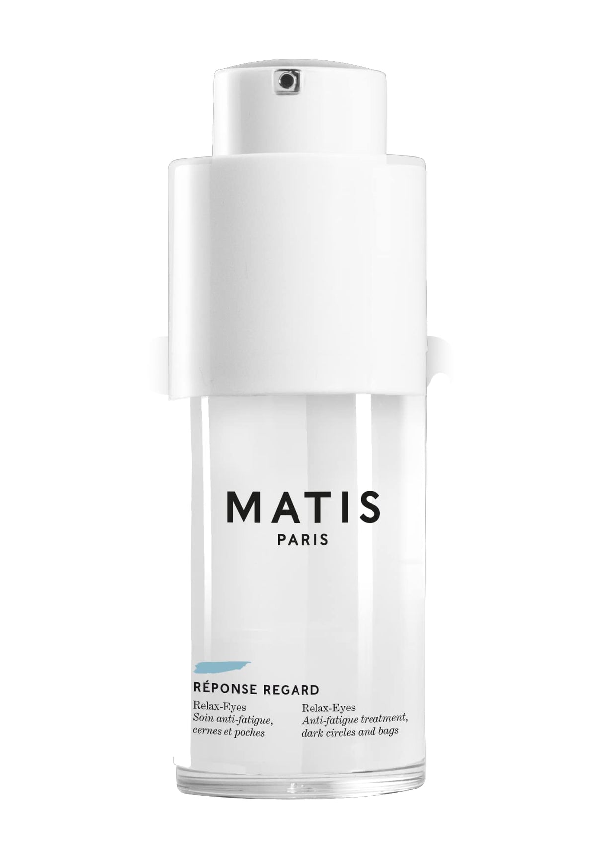 Matis Paris Reviving Eye Cream - Relax-Eyes, Revitalizing Formula, Pump Dispenser #A0110041