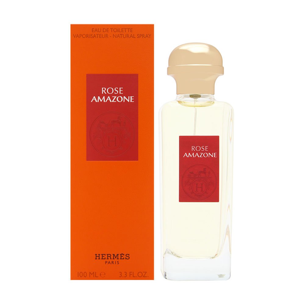 Hermes Rose Amazone Eau De Toilette Spray For Women 3.3 Oz - Floral Fragrance