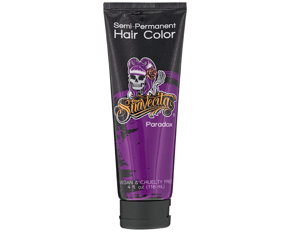 Suavecita SemiPermanent Hair Color Paradox Purple Vegan Cruelty Free