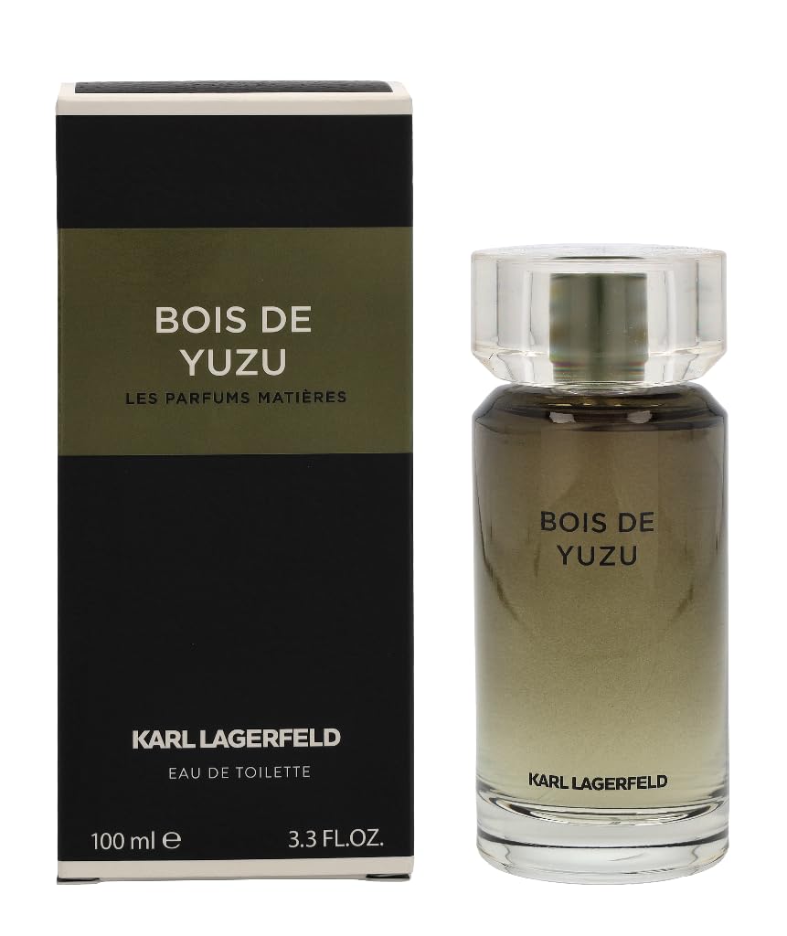 Karl Lagerfeld Bois De Yuzu Eau De Toilette Spray For Men, 3.3 Oz