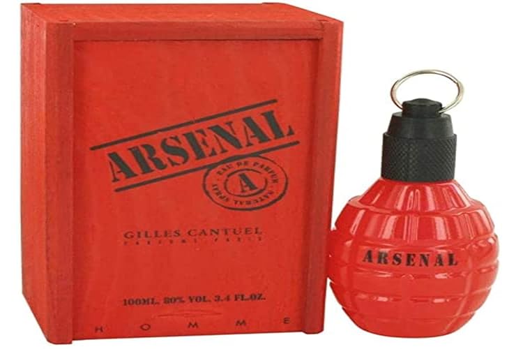 Gilles Cantuel Arsenal Red Eau De Parfum Spray 3.4 Oz - Long-Lasting Fragrance