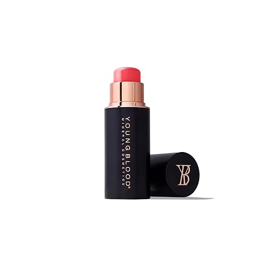 Youngblood Vividluxe Crème Blush Stick - Pomelo, 0.32 Fl Oz, Creamy Blush For Radi