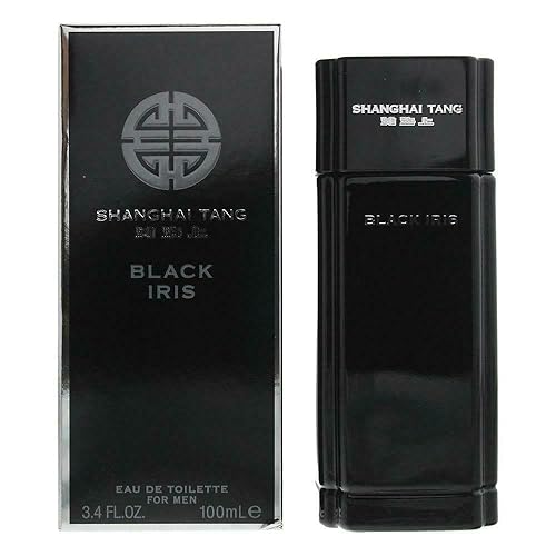 Shanghai Tang Black Iris Eau De Toilette Spray For Men, 3.4 Oz - Luxury Fragrance