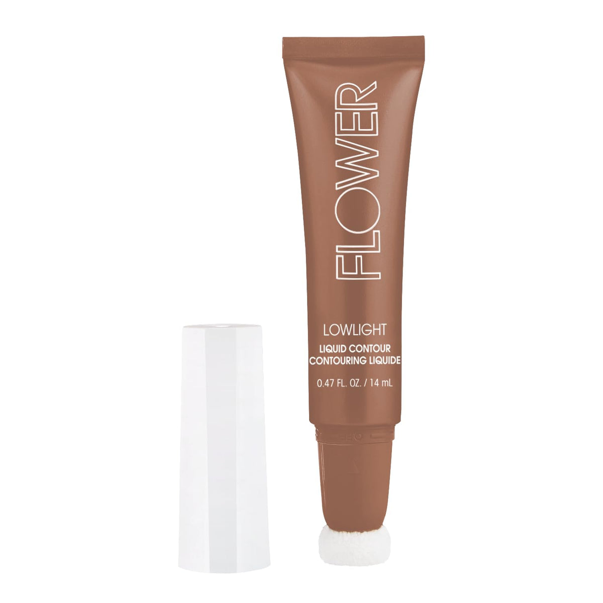 Flower Beauty Lowlight Liquid Contour, Medium - Buildable Coverage, Natural Finish, Cushion Applicator