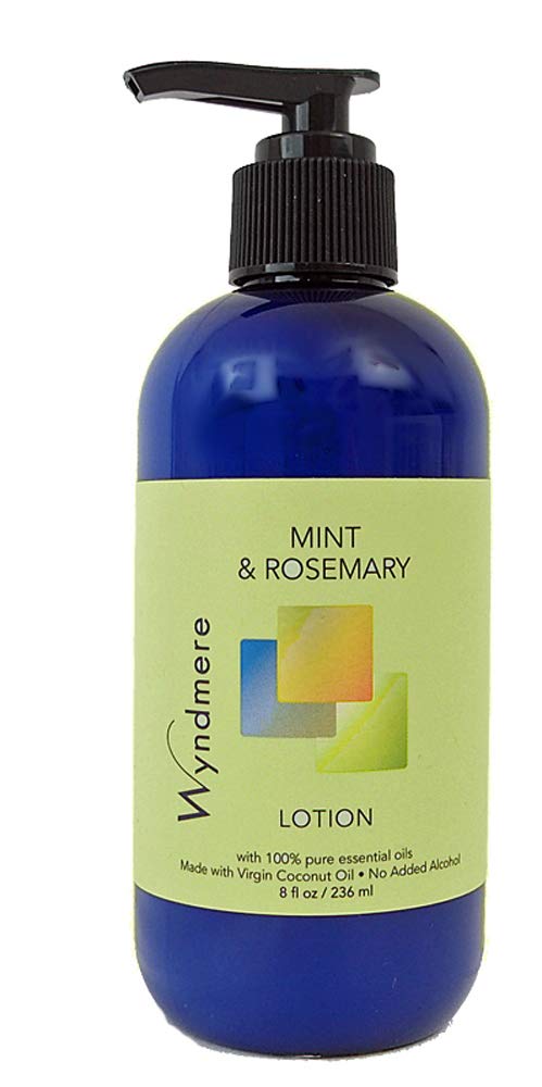 Wyndmere Mint & Rosemary Lotion - 8Oz All-Natural Moisturizer For Face & Body