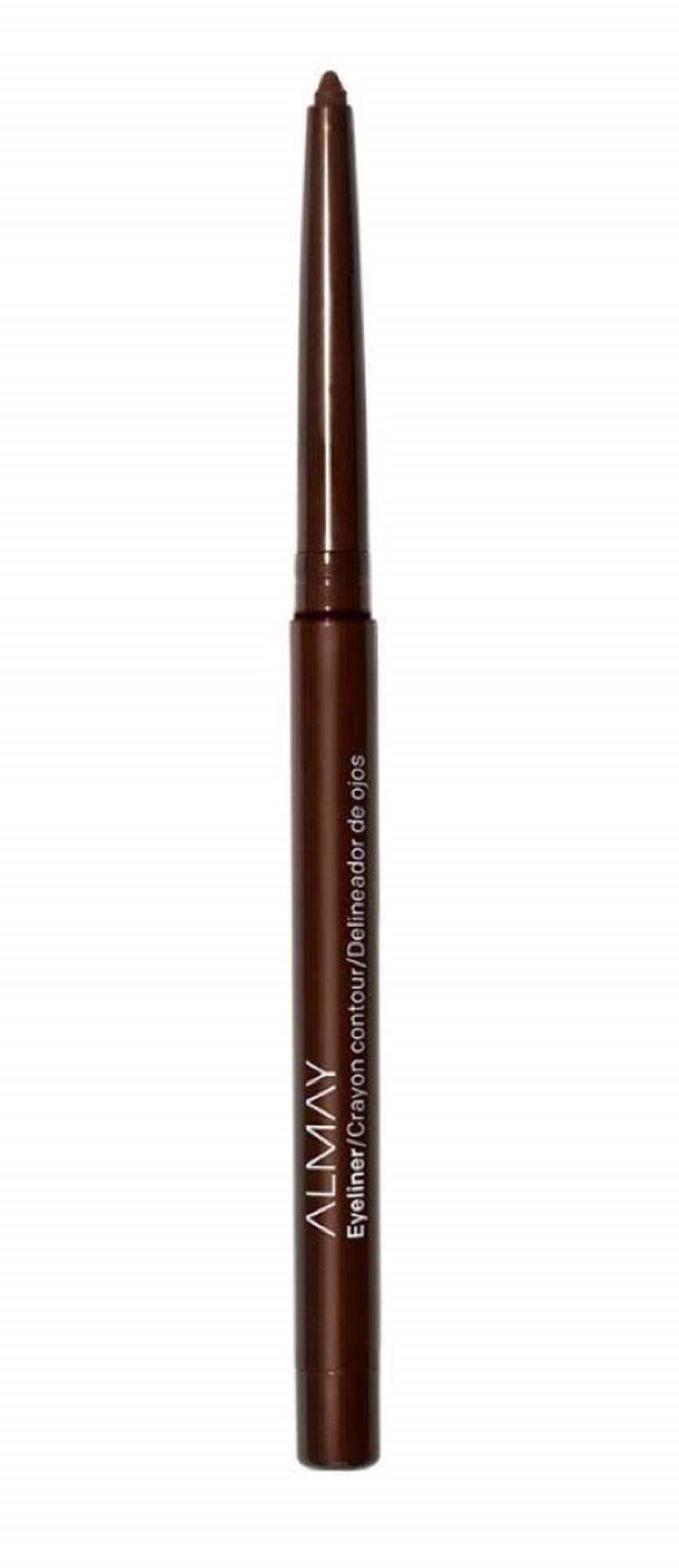 Almay Eyeliner Pencil, Black Brown (206) - 0.01 Oz, Easy Glide Formula, Smudge-Proof