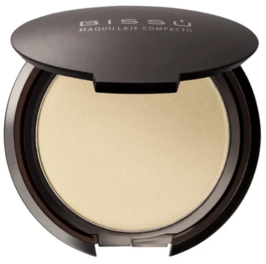 Bissú Compact Powder Makeup 8G - Color 02 Fresco, Lightweight, Long-Lasting Finish