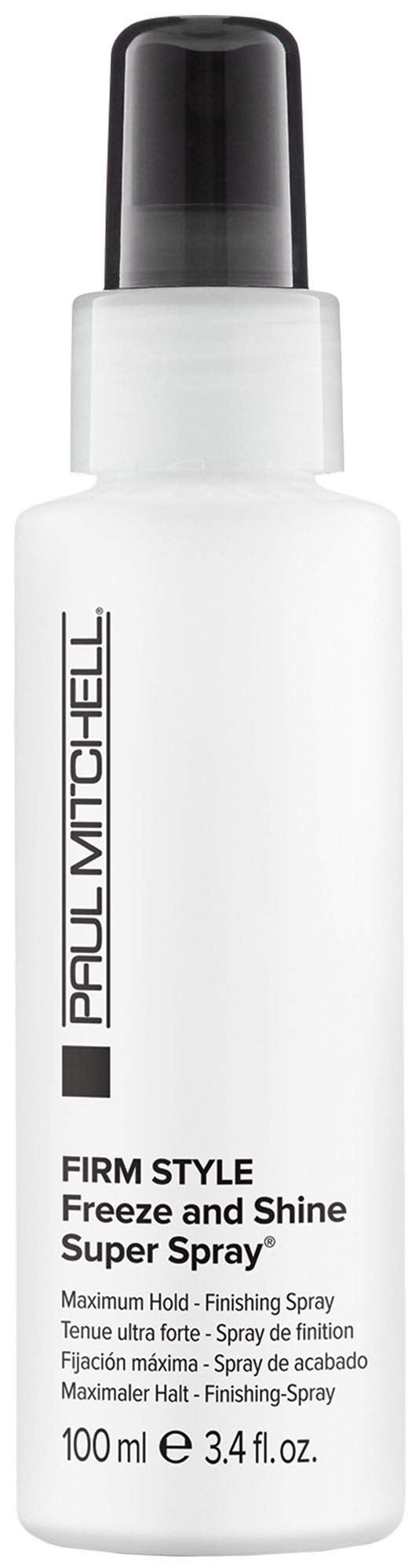 Paul Mitchell Freeze And Shine Hairspray, Maximum Hold For Coarse Hair, 8.5 Fl Oz