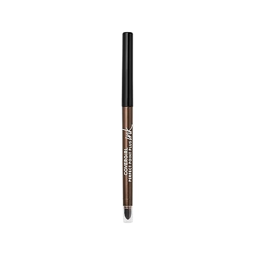 Covergirl Perfect Point Plus Gel Eye Pencil, Vegan, Long-Wearing, Bronze Glow, 0.01Oz