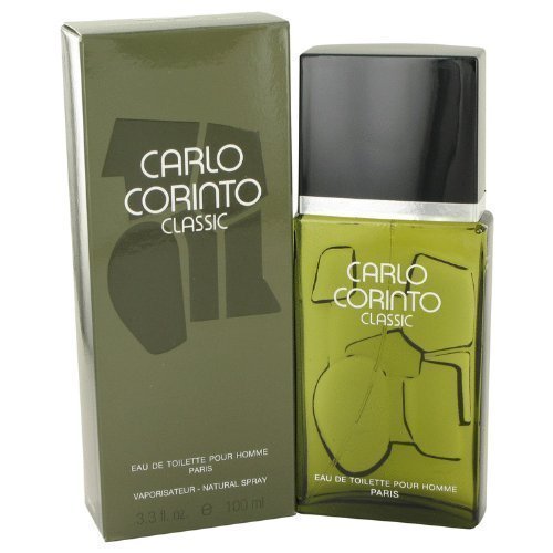 Carlo Corinto Eau De Toilette Spray for Men, 3.4 Oz - Fresh & Invigorating Fragrance