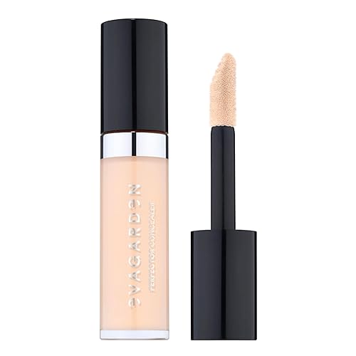 Evagarden Perfector Concealer - Light Beige, Moisturizing, 0.16 Oz, Multi-Purpose Makeup