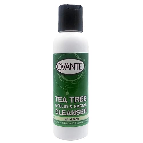 Ovante Tea Tree Oil Facial Cleanser For Demodex Prone Skin, 4 Fl Oz