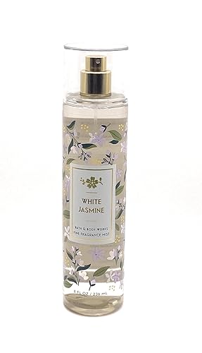 Bath & Body Works White Jasmine Fine Fragrance Mist, 8 Fl Oz Spray For Women