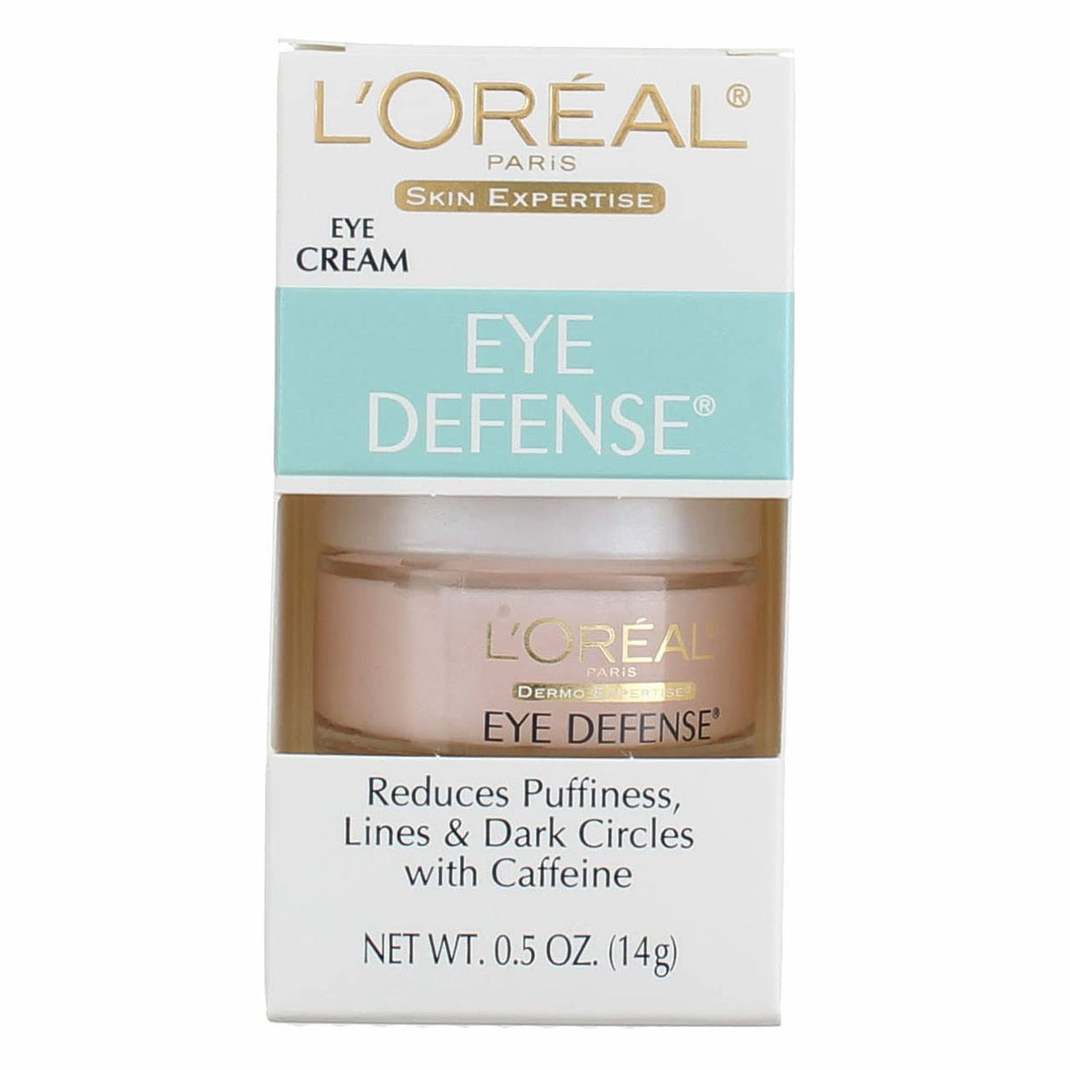 L’Oréal Paris Dermo-Expertise Eye Defense Gel, 0.5 Oz - Pack Of 2, Anti-Aging Eye