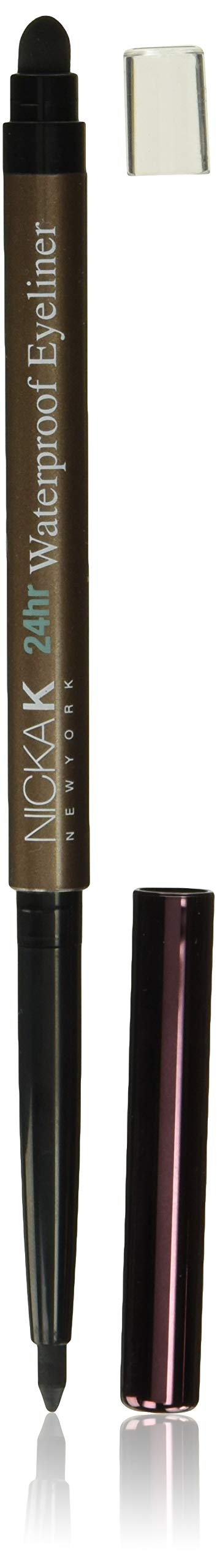 Nicka K 24H Waterproof Eyeliner, Black Nya40 - Long-Lasting, Smudge-Proof, 