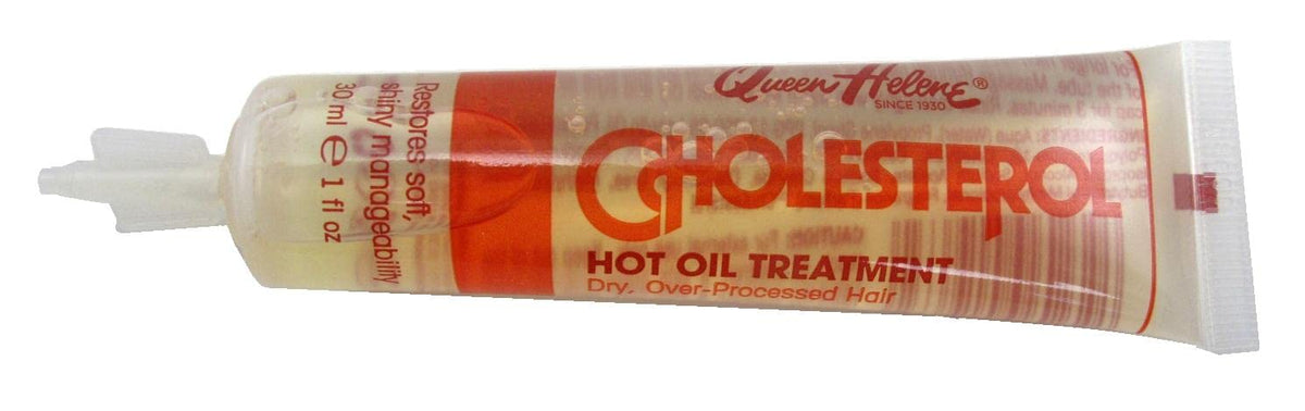 Queen Helene Cholesterol Hot Oil Treatment 3 Ct, 1 Ounce Tubes, Pack Of 6 - Para Laboratories