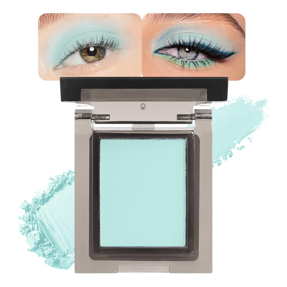 Cakaila Matte Green Eyeshadow - High Pigment, Longwear Waterproof Single Eye Shadow, 1 Count