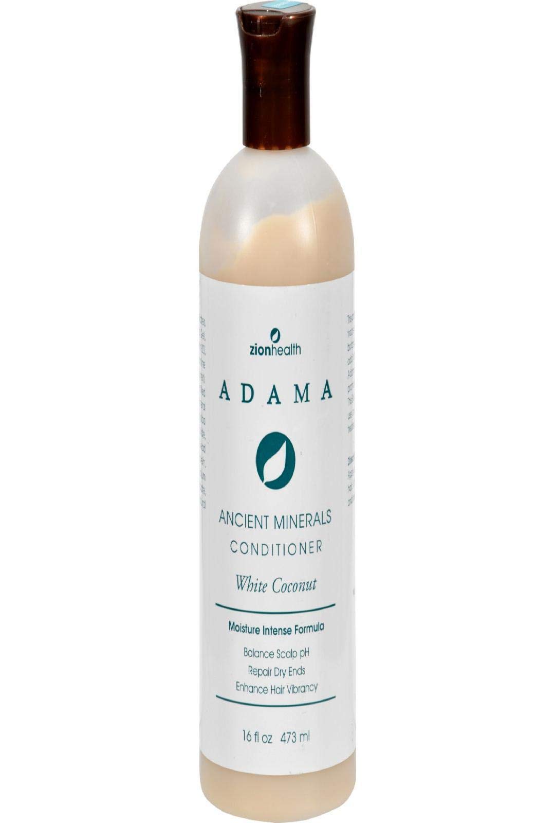 Adama Minerals White Coconut Conditioner, 16 Fl Oz - Nourishing Hair Care Solution