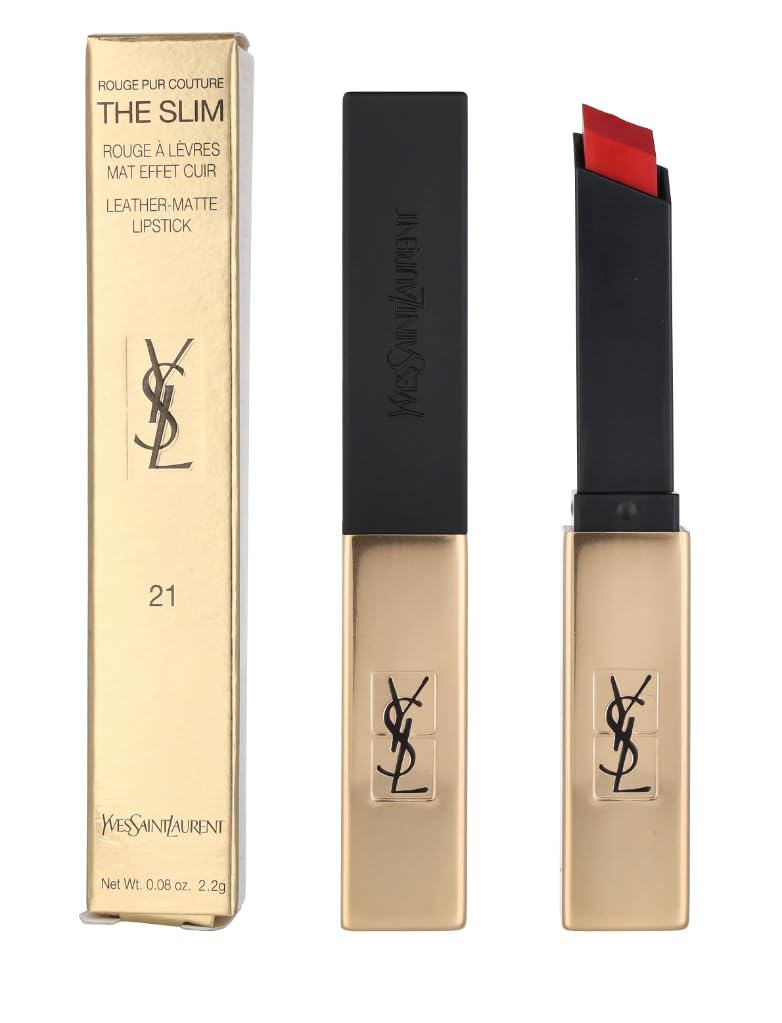 Yves Saint Laurent Rouge Pur Couture Slim Matte Lipstick 21 Rouge Paradox 0.08 Oz