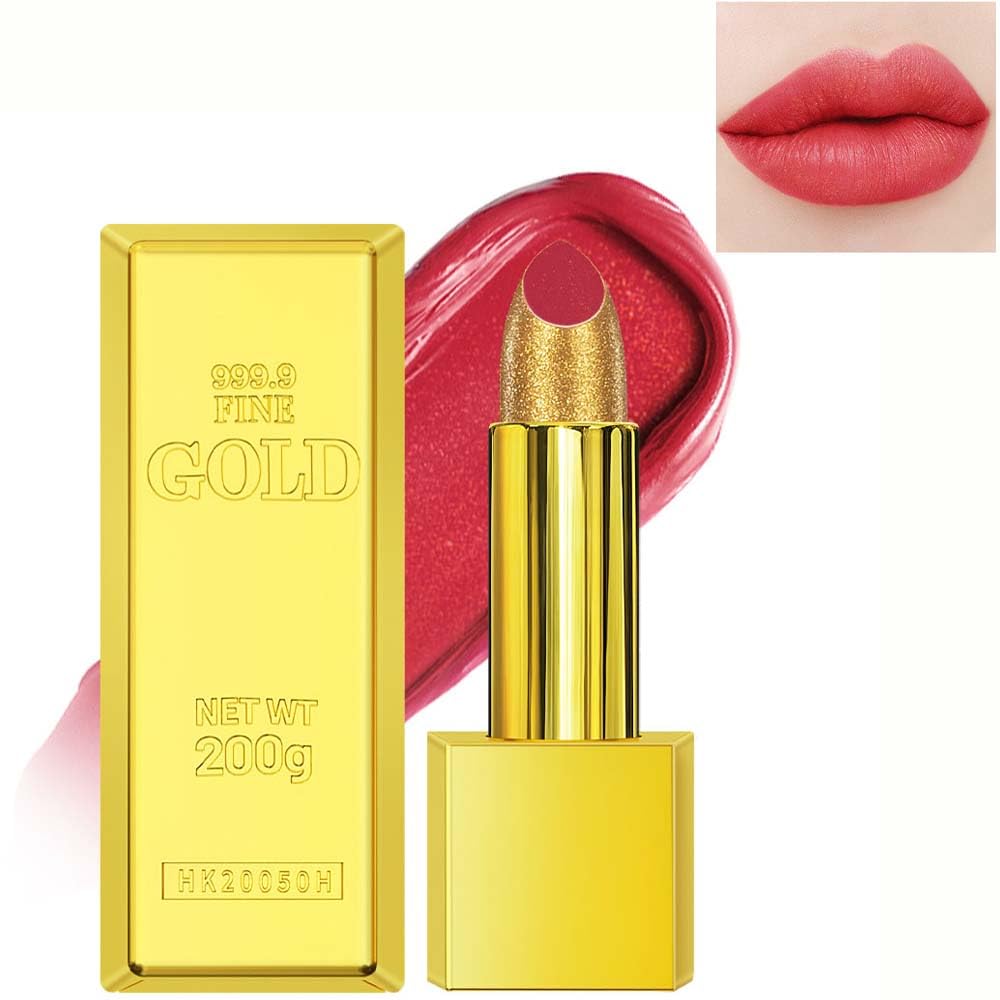 Beuking Velvet Lipstick #5 - Non-Smudge, High Pigment, Waterproof Matte Lip Tint For Women