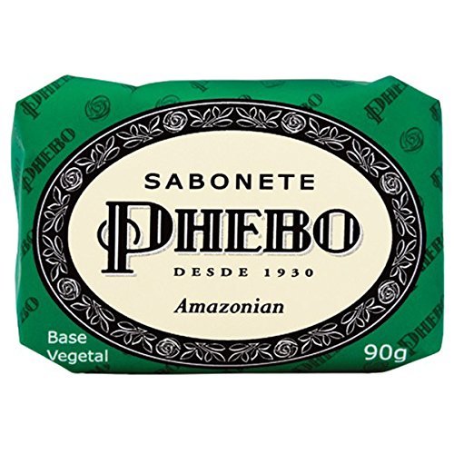 Phebo Glycerin Bar Soap - Amazonian 90G | Classic Collection, Moisturizing Cleanser