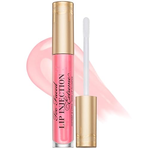 Too Faced Lip Injection Extreme Plumper - Long Lasting Bubblegum Yum, 0.14 Fl Oz