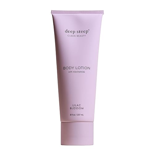 Deep Steep Classic Body Lotion - Lilac Blossom, 8 Fl Oz - Moisturizing & Nourishing Skin Care