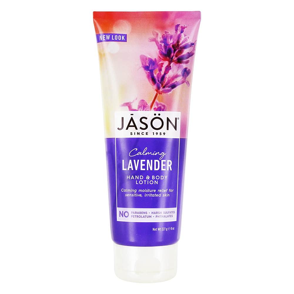 Jason Lavender Hand Lotion, 8 Fl Oz - Moisturizing & Soothing Skin Care For Daily Use