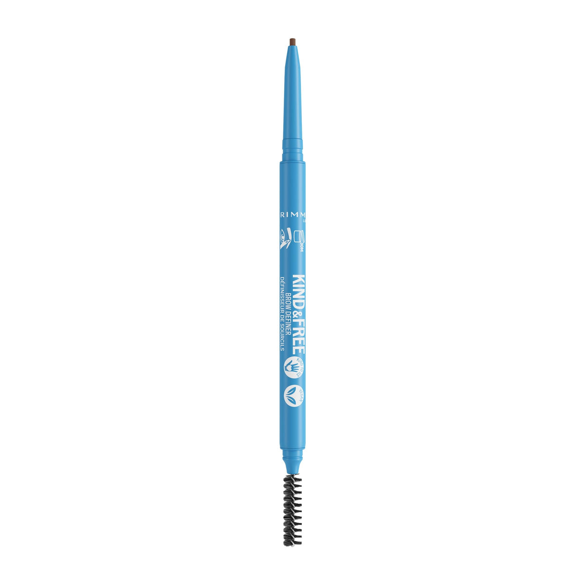 Rimmel Kind & Free Brow Definer - 004 Caramel, 1 Count - Natural Look Eyebrow Pencil