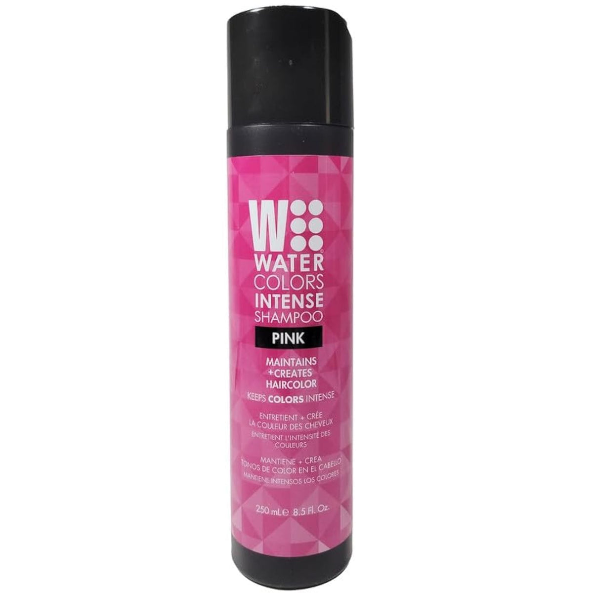 Watercolors Intense Pink Color Depositing Shampoo - Sulfate & Paraben Free, 8.5 Fl Oz