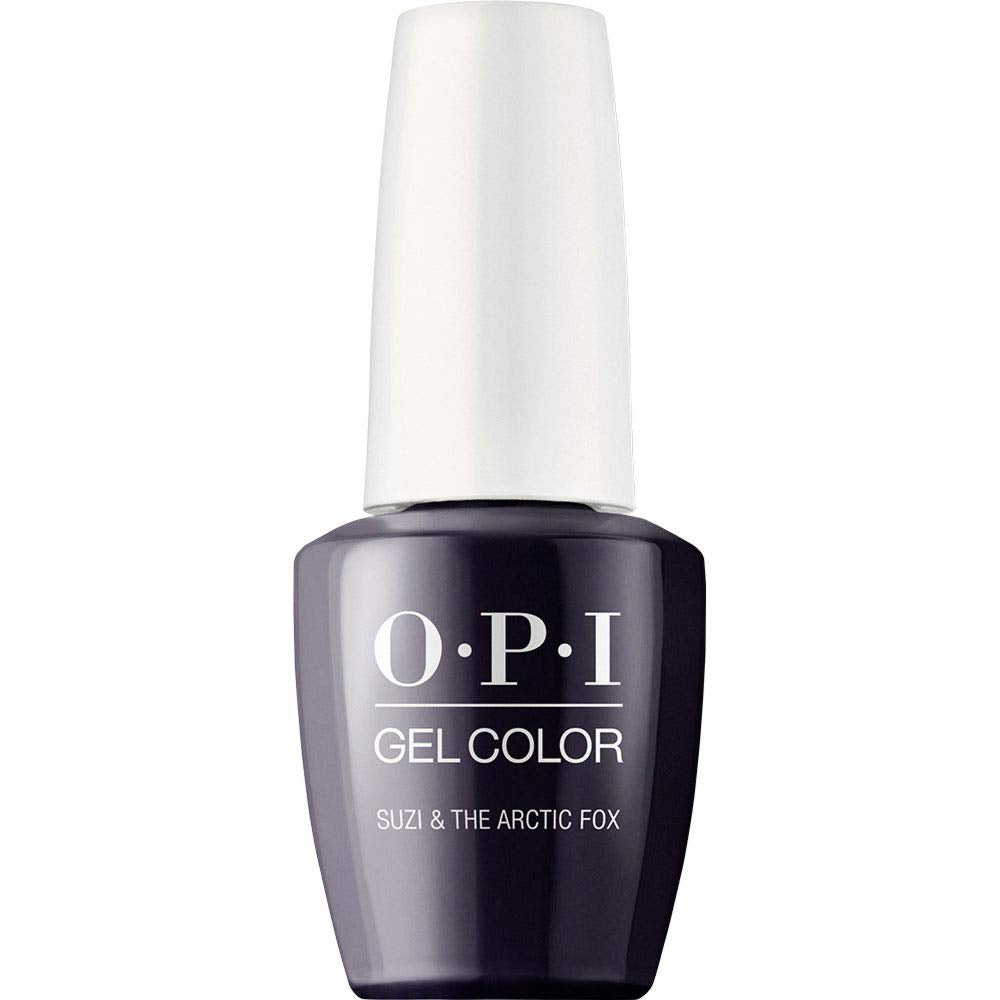 Opi Gelcolor Suzi & The Arctic Fox Purple Gel Nail Polish 0.5 Fl Oz Iceland Collection