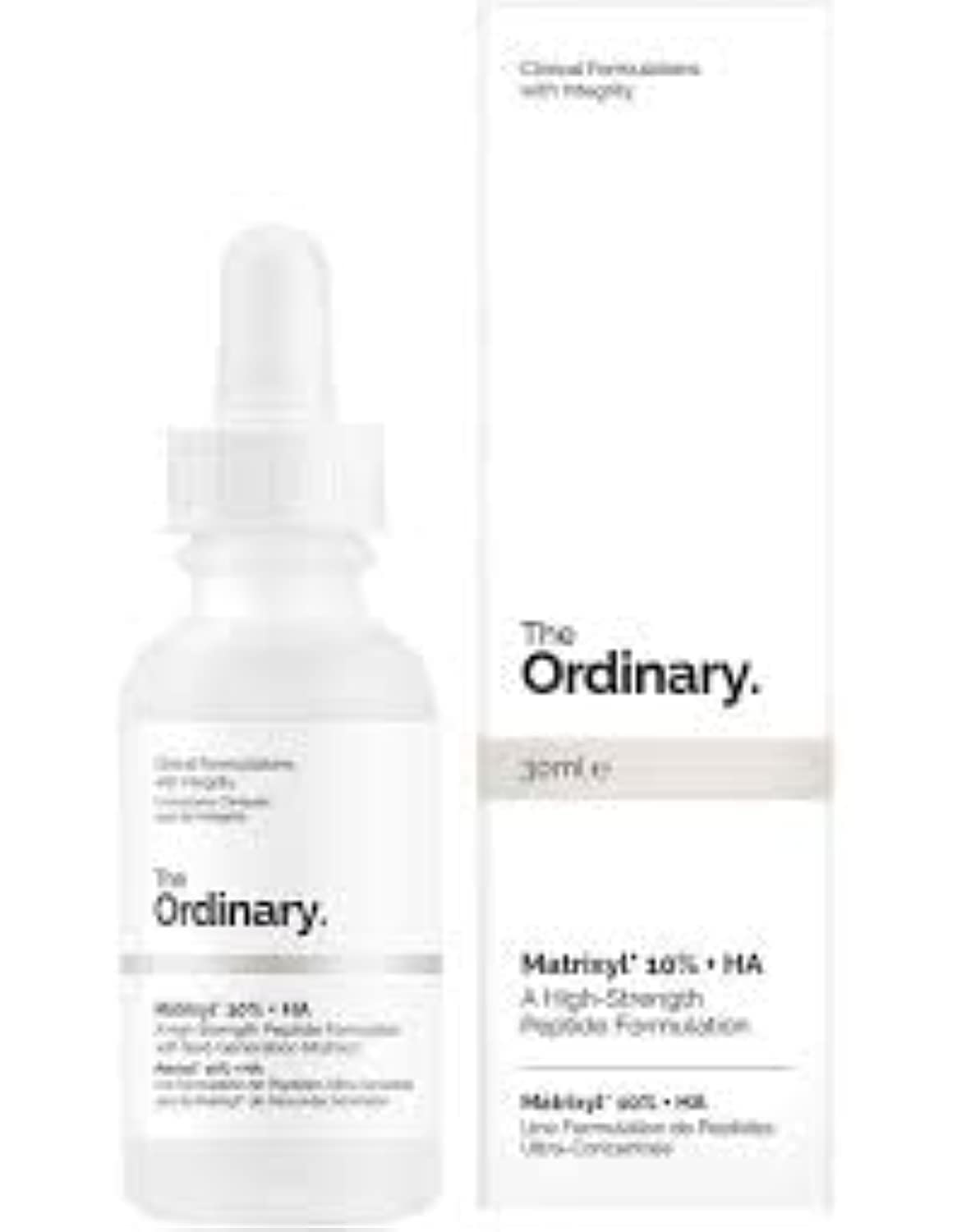 The Ordinary Matrixyl 10% + HA Serum, 30ml - Anti-Aging Hydration for Youthful Skin