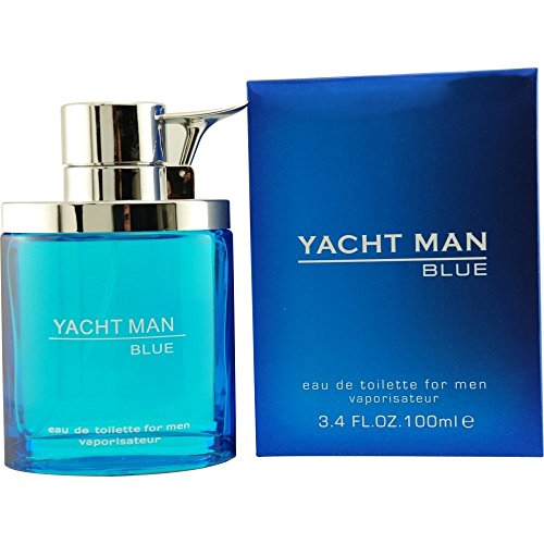 Yacht Man Blue Eaudetoilette Spray  34 Ounce