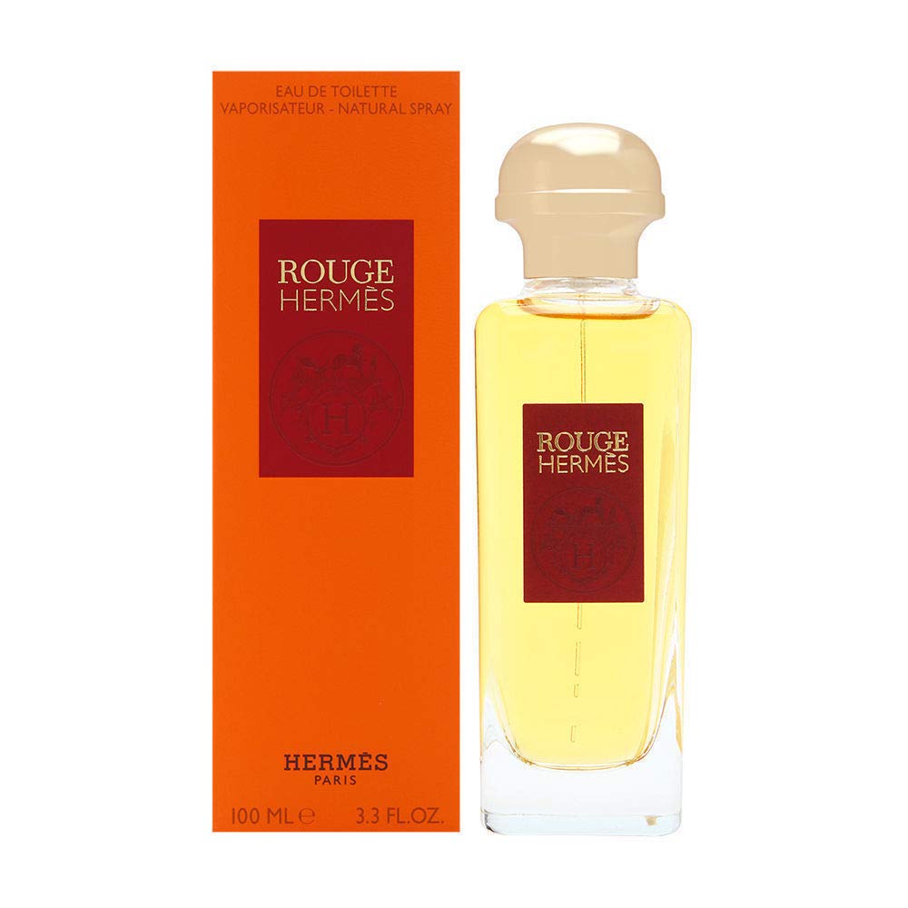 Hermes Rouge Eau De Toilette Spray For Women, 3.4 Ounce - Luxurious Fragrance