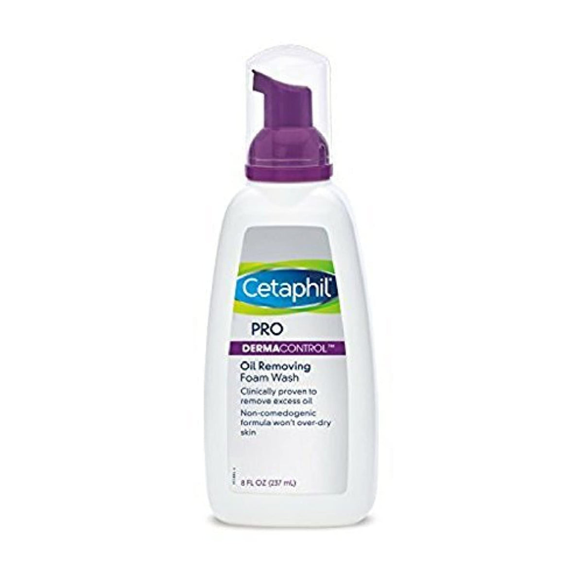 Cetaphil Pro Dermacontrol Oil Removing Foam Wash, 8 Fl Oz (Pack Of 3) - Gentle Cleanser