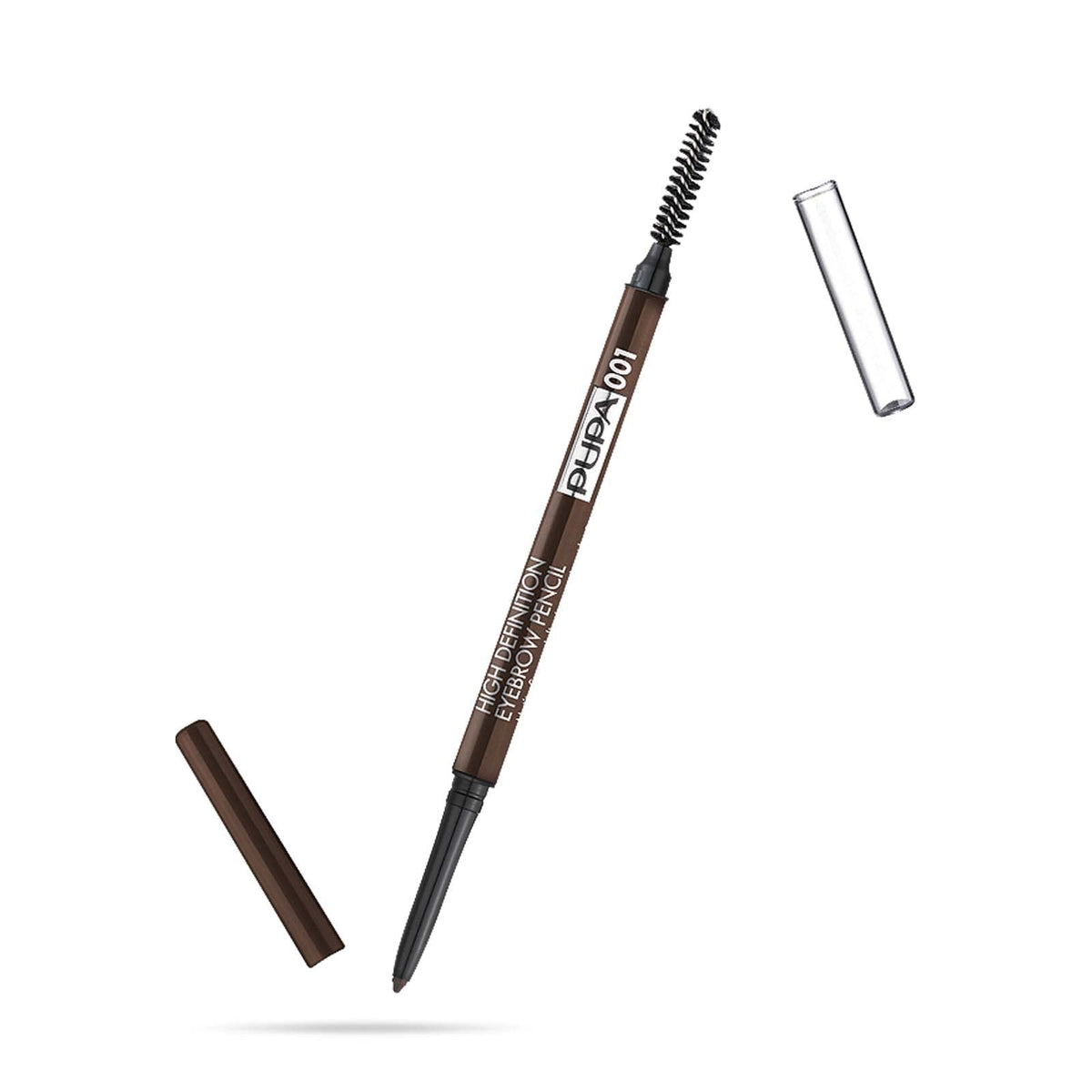 PUPA Milano High Definition Eyebrow Pencil  Easily Shape And Define Flawless Eyebrows  Fill And Volumize For Beautiful Thick B