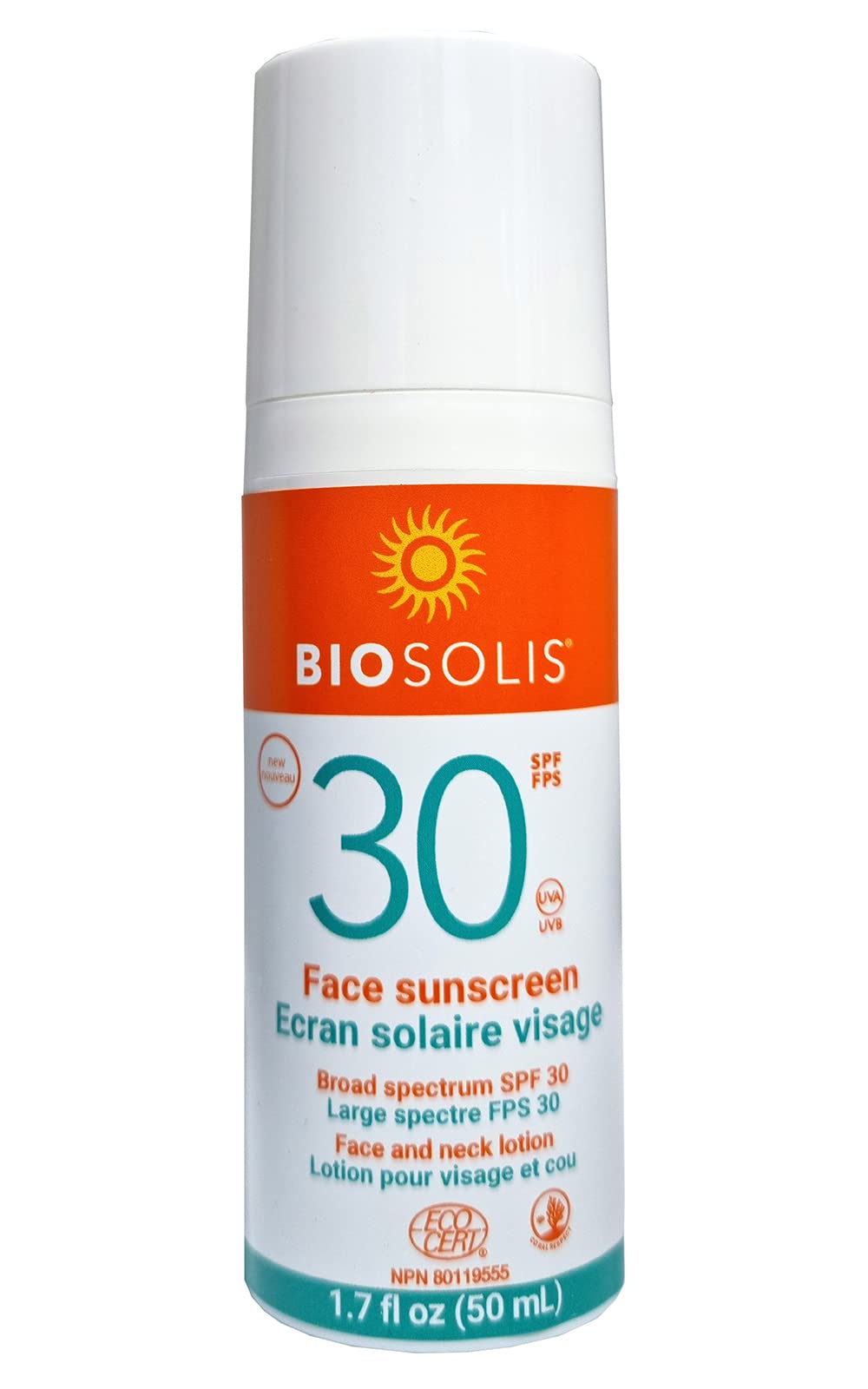 Biosolis Anti-Aging Face Cream Spf 30 - Mineral Sunscreen For Sensitive Skin - 1.7 Oz