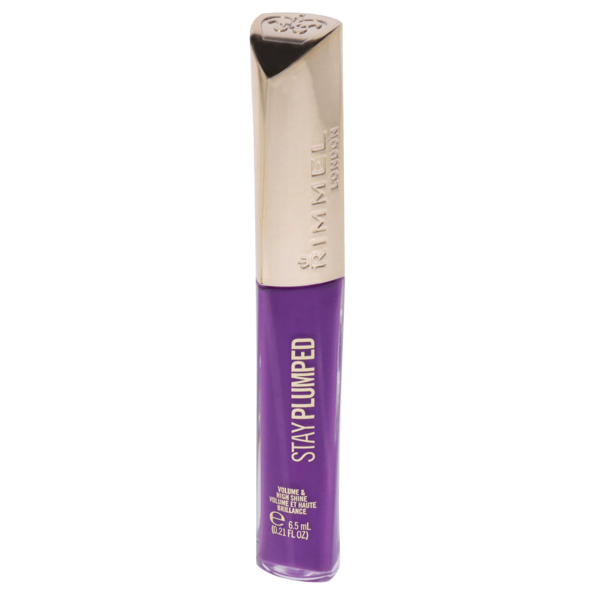 Rimmel Stay Plumped Lip Gloss 840 Showstopper, 0.21 Fl Oz, Long-Lasting Shine & Color