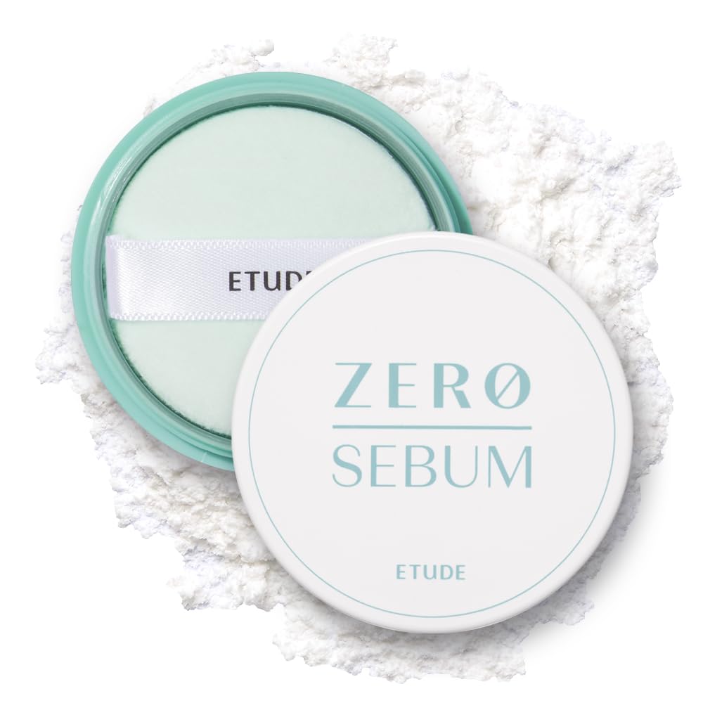 Etude Zero Sebum Drying Powder 4G - Lightweight Oil Control, Long Lasting Korean Makeup