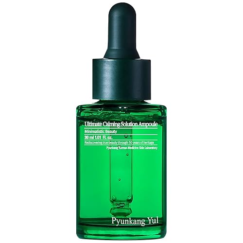 Pyunkang Yul Ultimate Calming Solution Ampoule - Soothe & Moisturize Dry Sensitive Skin, 1.01 Fl