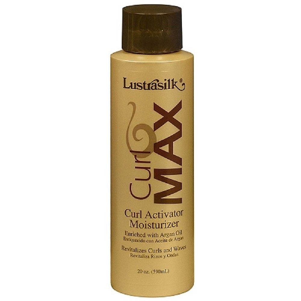 Lustrasilk Max Curl Activator Moisturizer, 20 Oz - Enhances Curls & Moisturizes Hair