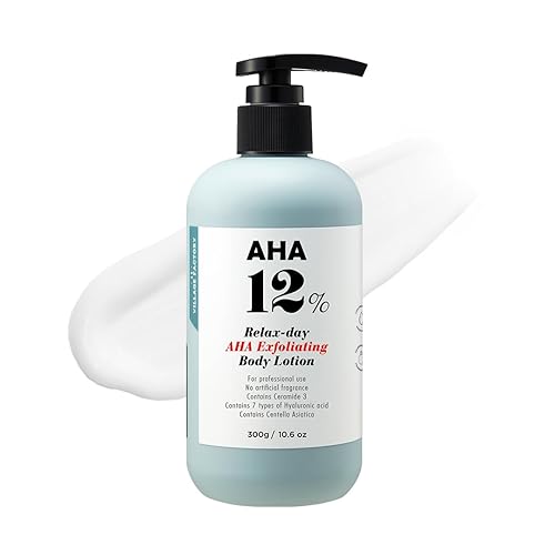 Village11Factory Aha 12% Rejuvenating Body Lotion – Hydration & Elasticity, 10.6 Fl