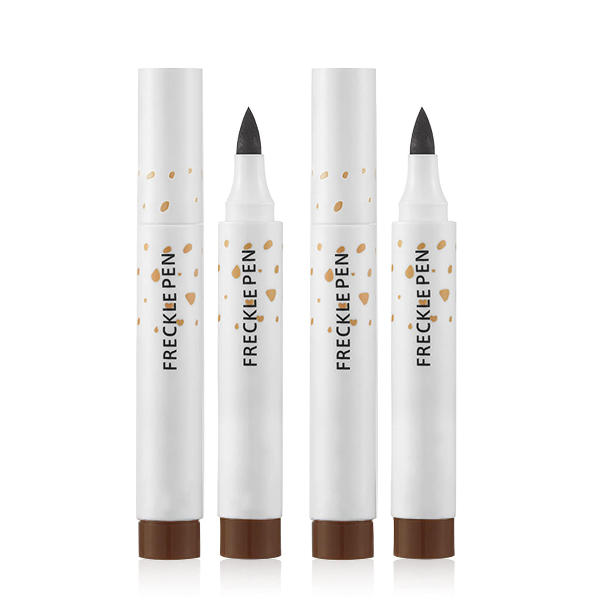 Marine Forest Freckle Pen 2 Pcs - Dark Brown Waterproof Face Makeup, 0.17 Fl Oz