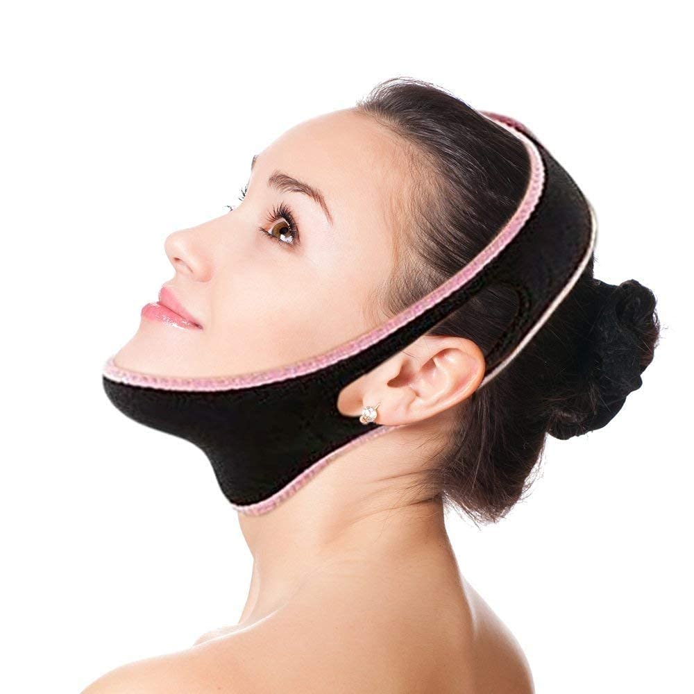 Alayna V Line Face Slimming Mask - Chin Lifting Belt For Double Chin & Sagging Skin