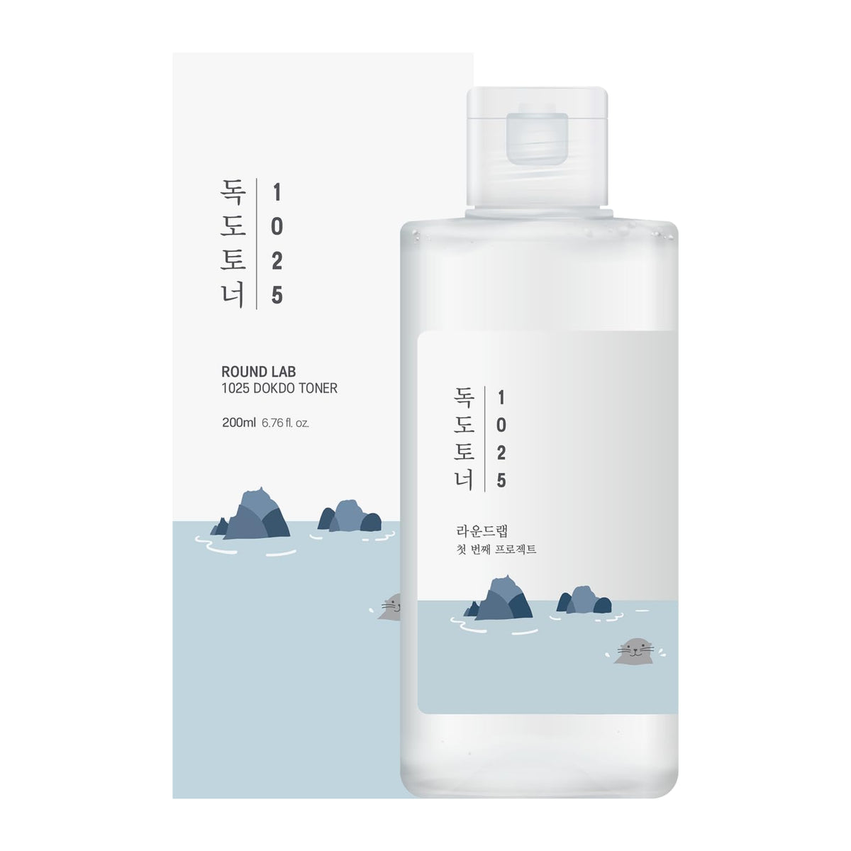 Round Lab Dokdo Toner - Hydrating Exfoliating Toner For Glowing Skin, 6.76 Fl Oz